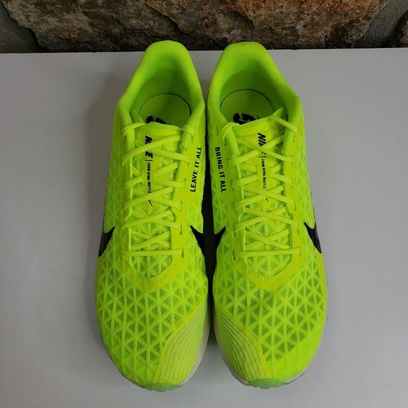 Nike Zoom Rival Waffle 5 Track and Field Volt Green/Black Men Sz 7.5 CZ1804-702